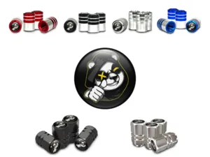 Rims Valve Caps SUVs Universal